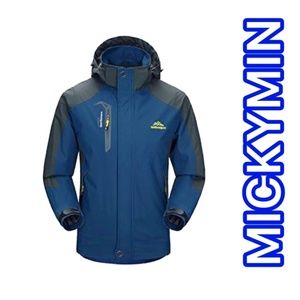 MICKYMIN MEN'S WATERPROOF LIGHTWEIGHT RAIN OUTDOOR JACKET CASUAL SPORTWEAR